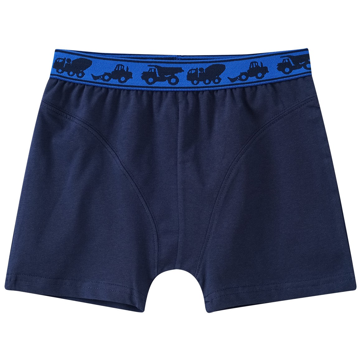 3 Jungen Boxer mit buntem Webbund