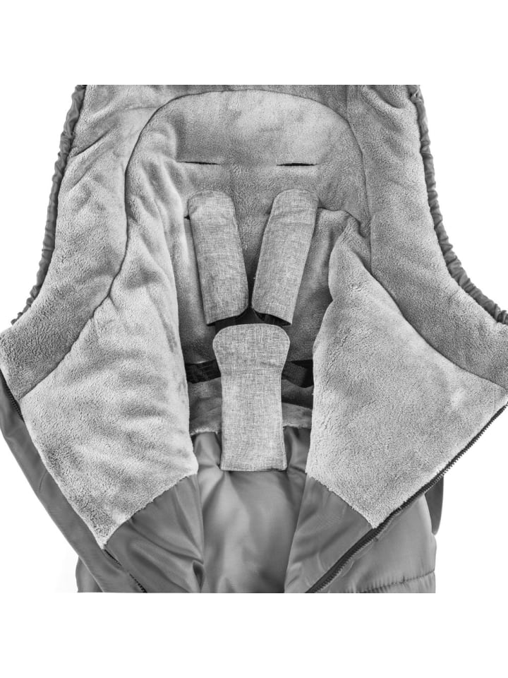 Zamboo Fußsack für Joie Buggy (Litetrax, Mytrax, Chrome uvm.) in grau günstig kaufen onesize