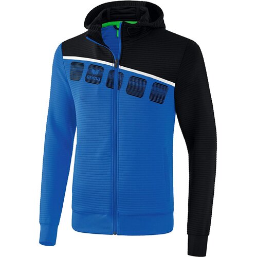 FUSSBALL - TEAMSPORT TEXTIL - JACKEN 5-C TRAININGSJACKE MIT KAPUZE KIDS