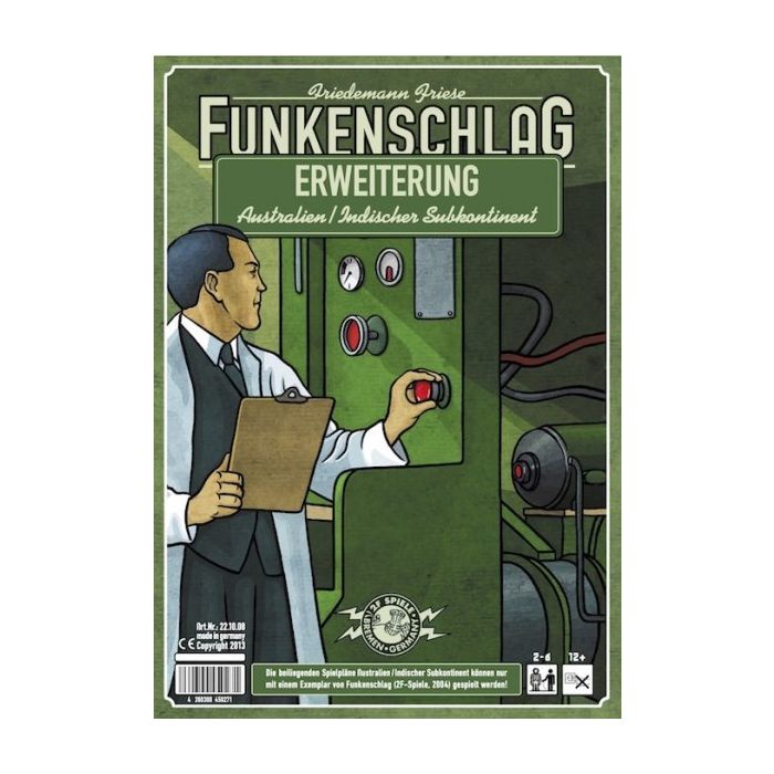 Funkenschlag Erw. 9: Australien & Indischer Subkontinent (DEU)