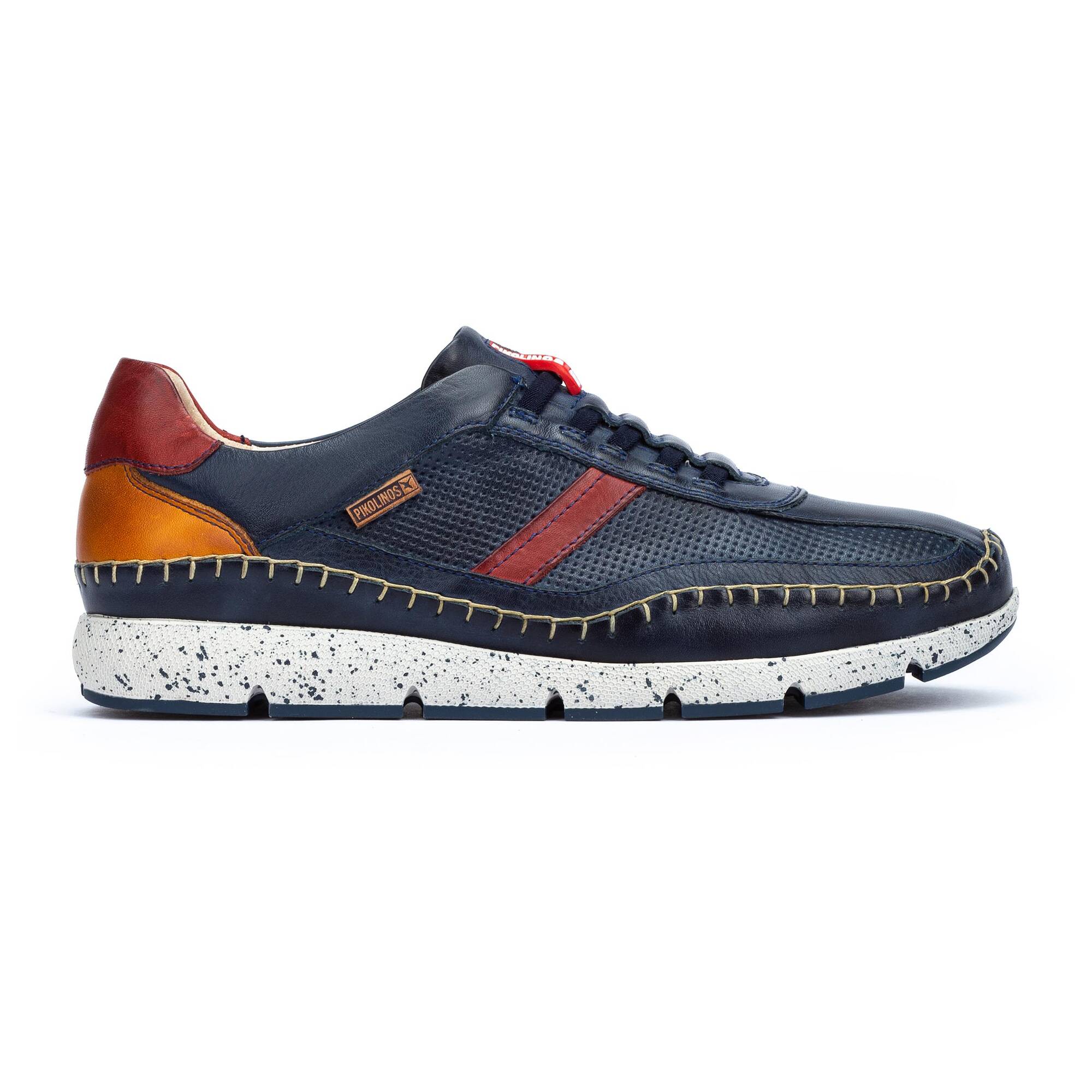 Buty sportowe męskie z gumkami - NIEBIESKIE