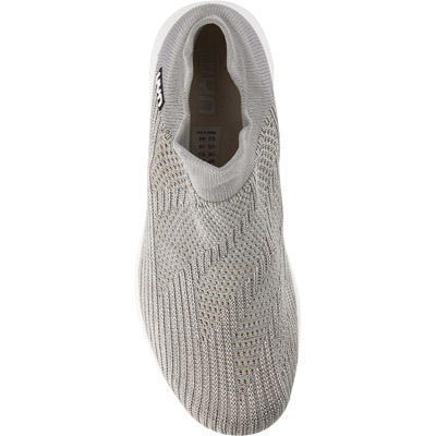 UYN, Sneaker, Textil wasserresistent, silbergrau