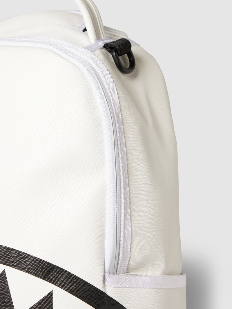 Rucksack mit Motiv-Print Modell 'SHARK' in weiß