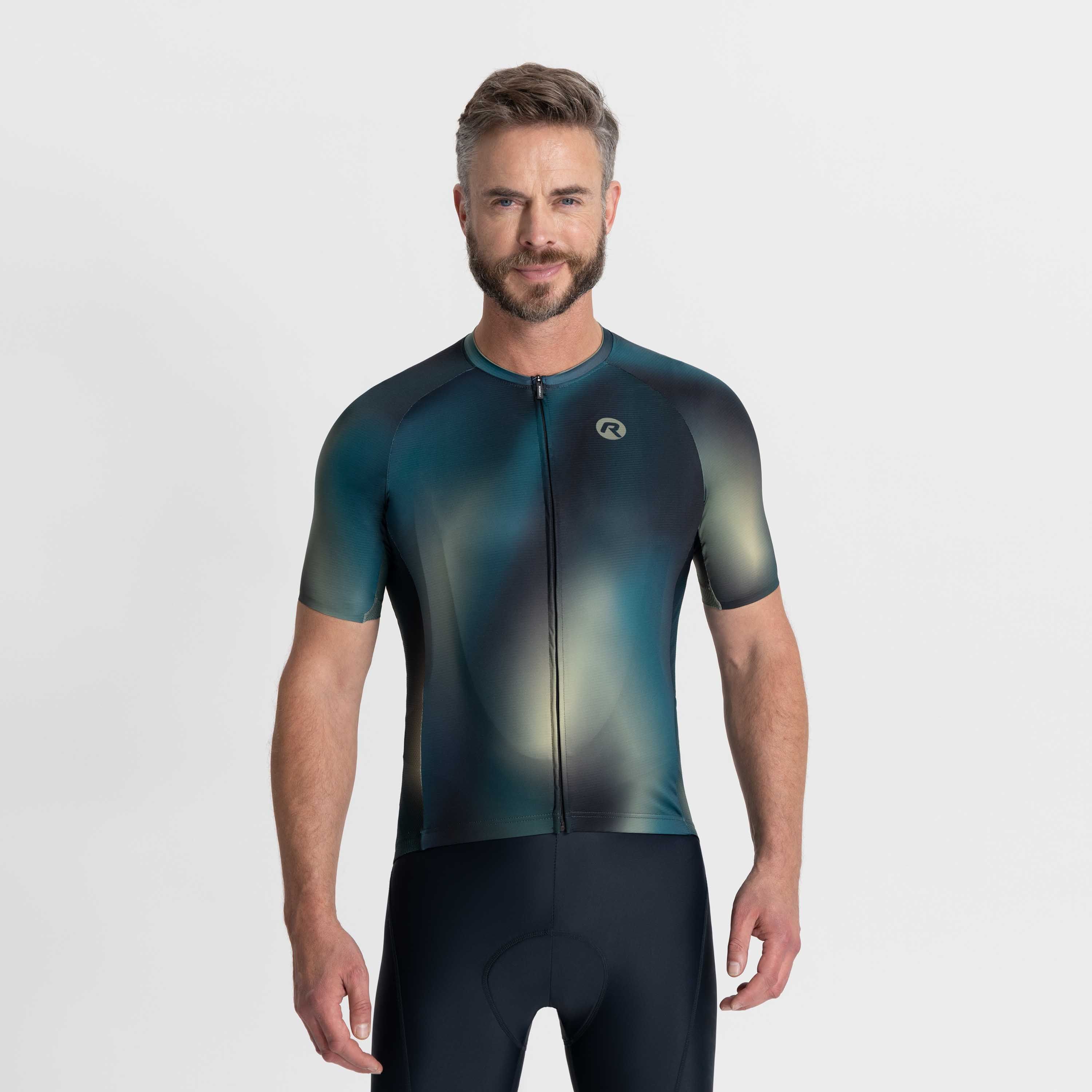 Rogelli Halo Grün Herren Radtrikot Kurzarm