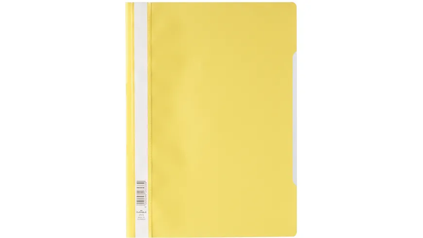 DURABLE Schnellhefter A4 PP gelb gelb
