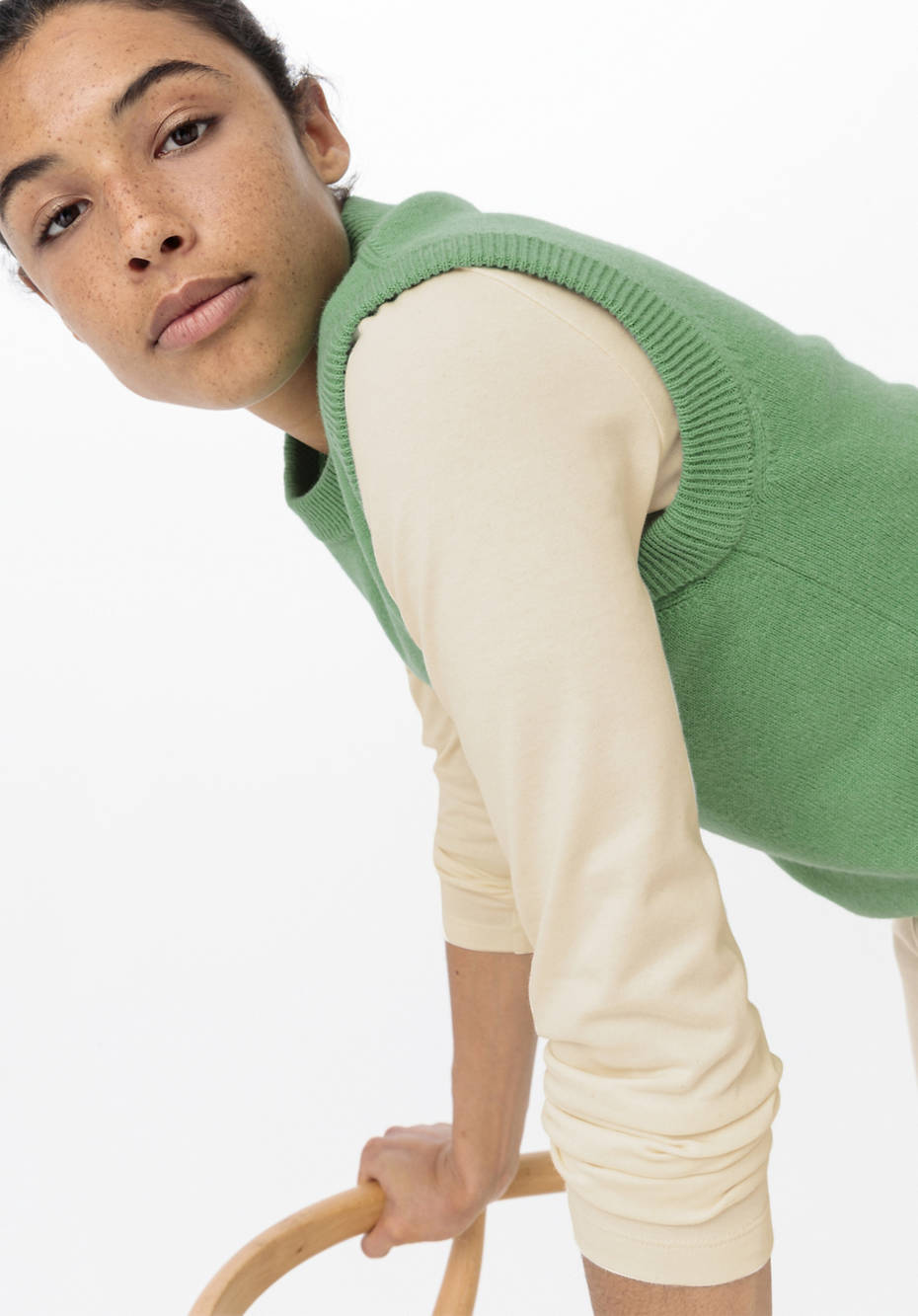 Pullunder aus reiner Lambswool