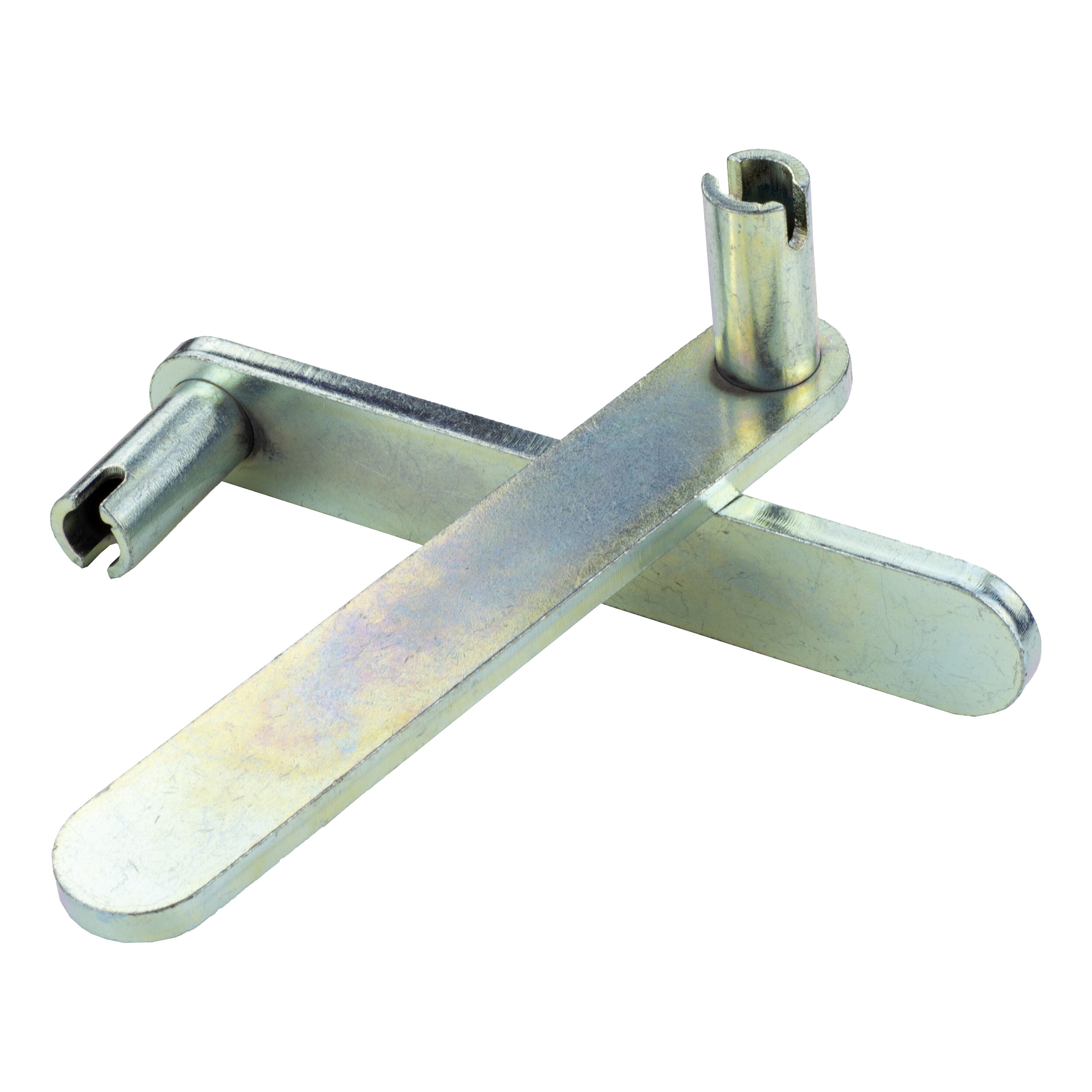 Spannschlüssel Rund - Silber