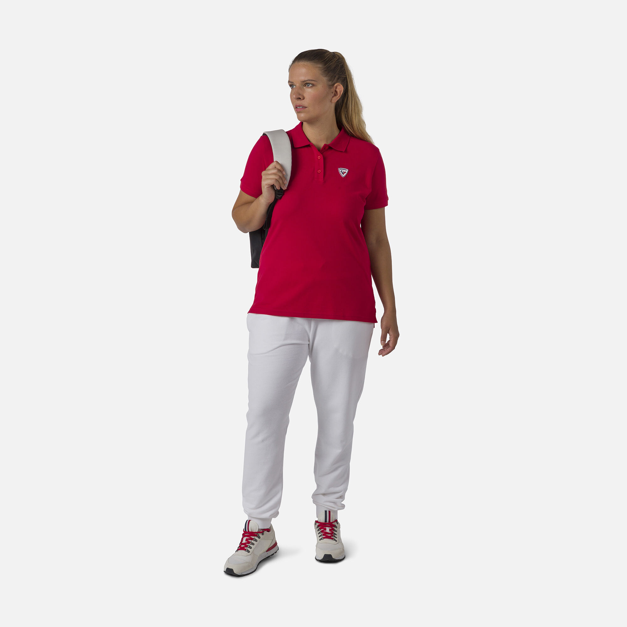 Polo Logo Femme