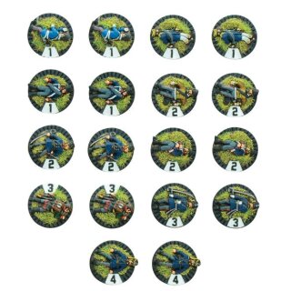Black Powder Epic Battles: Waterloo - Prussian casualty markers