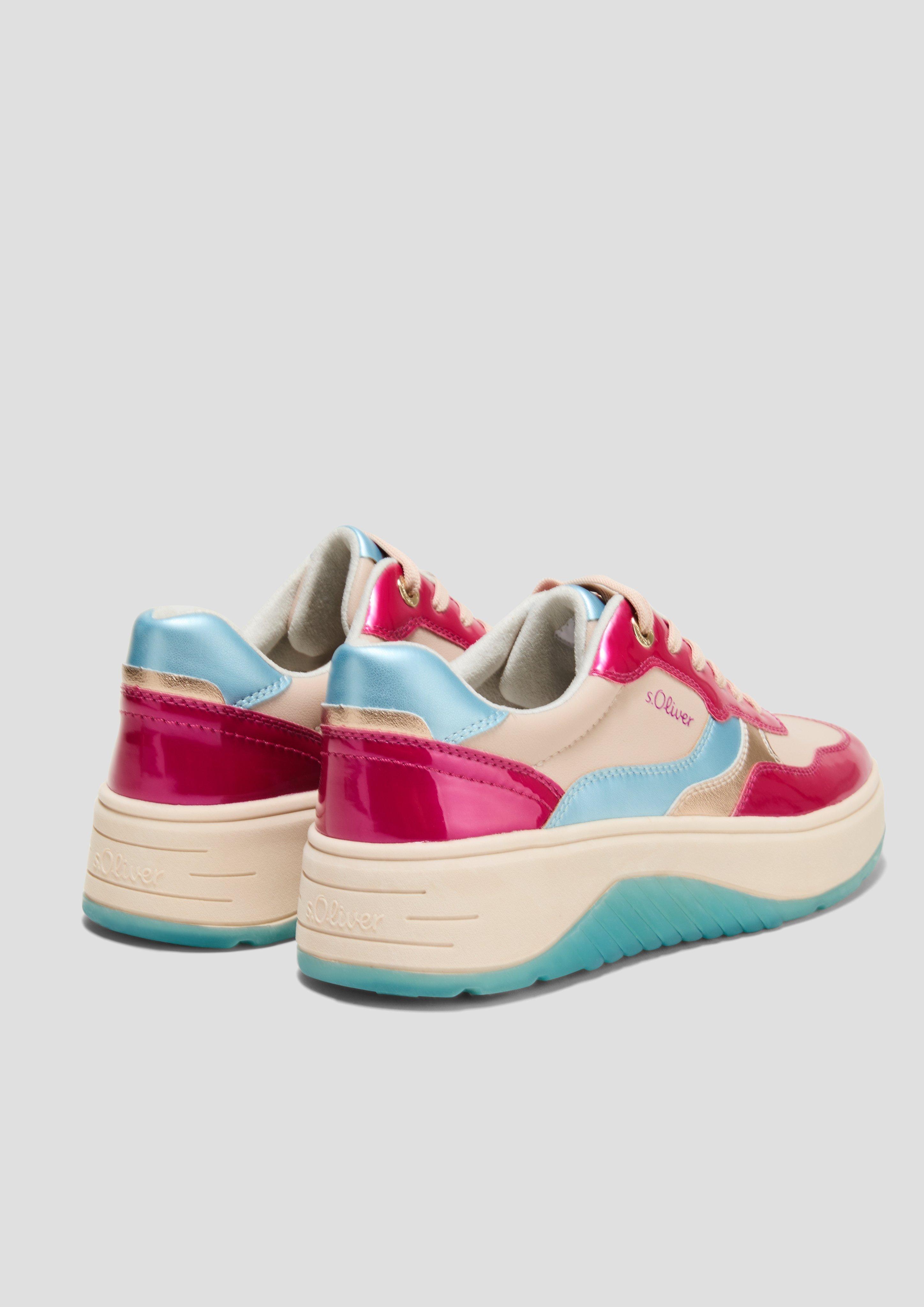 Sneaker mit modischem Clour-Blocking  6008841-532