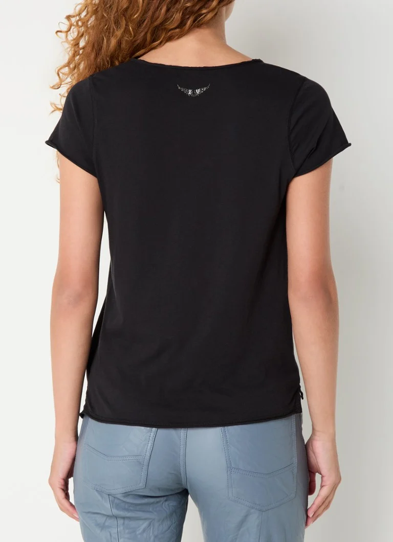 Tricou cu decolteu în V Zadig&Voltaire