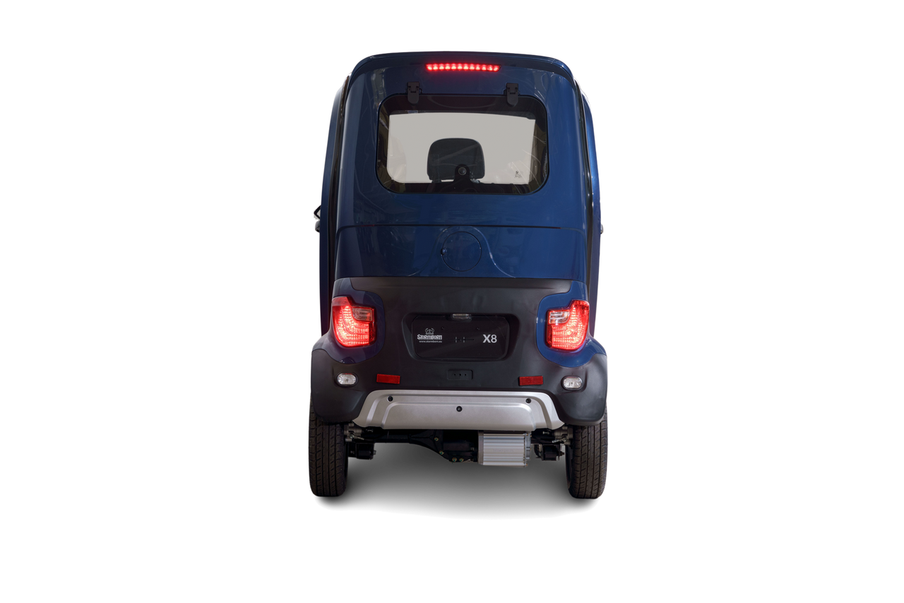 Stormborn X8 GT – 3 kW, Li-Ion-Akku , 45 km/h dunkelblau metallic - Elektrokabinenroller