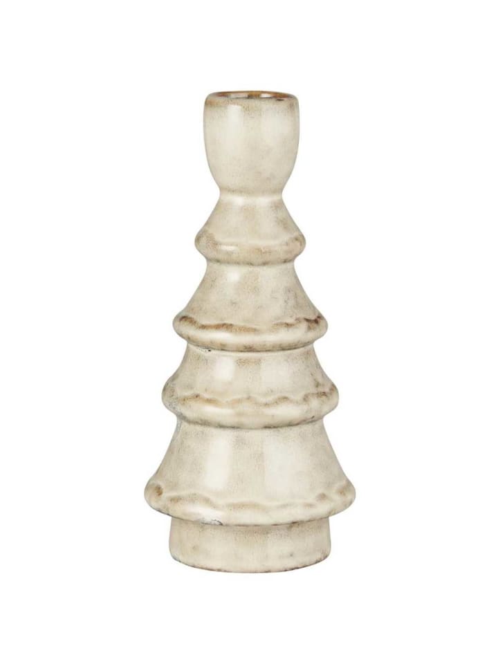 IB Laursen Kerzenhalter TANNENBAUM Braun Meliert Keramik für 1 Kerze 16 cm günstig kaufen onesize