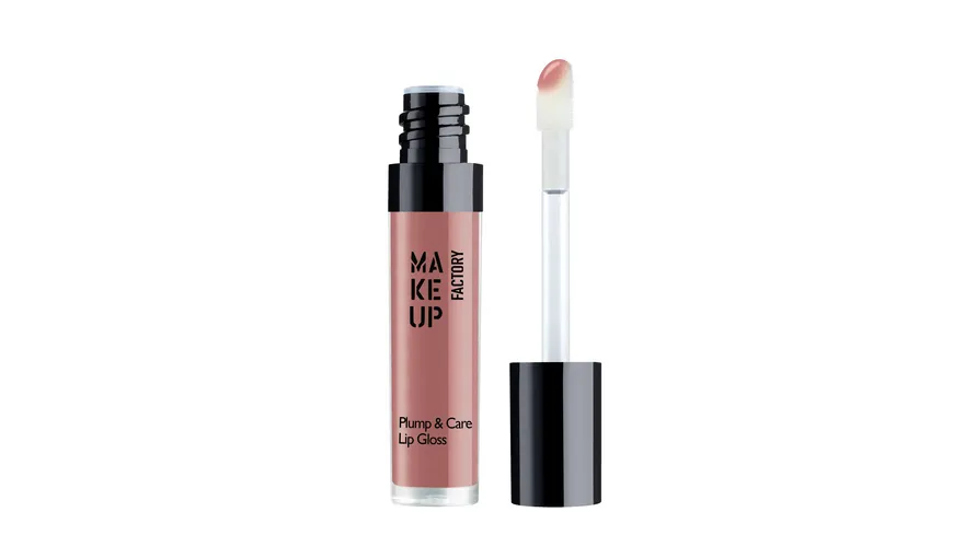 MAKE UP FACTORY Plump & Care Lip Gloss 4 ml 32 - Nude Dream