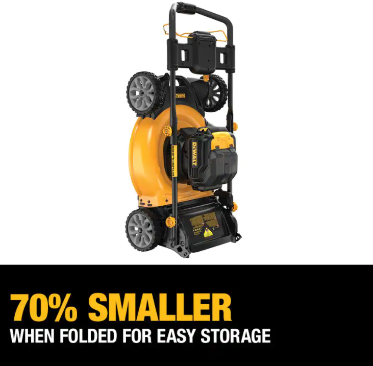 DEWALT 21.5 in. 20-Volt MAX Lithium-Ion Cordless Battery Walk Behind Push Mower