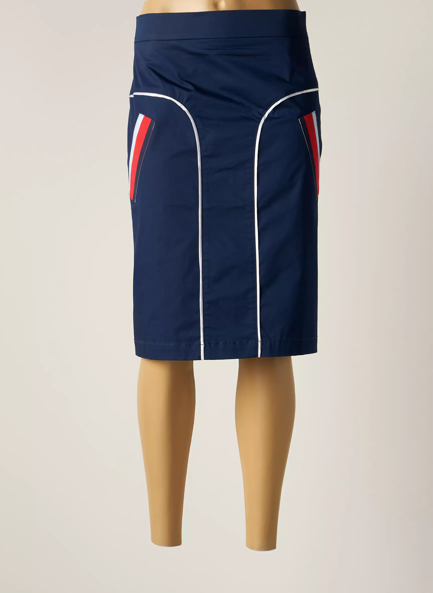 Poupee Chic By Mercedes De Miguel Jupes Mi Longues Femme couleur bleu