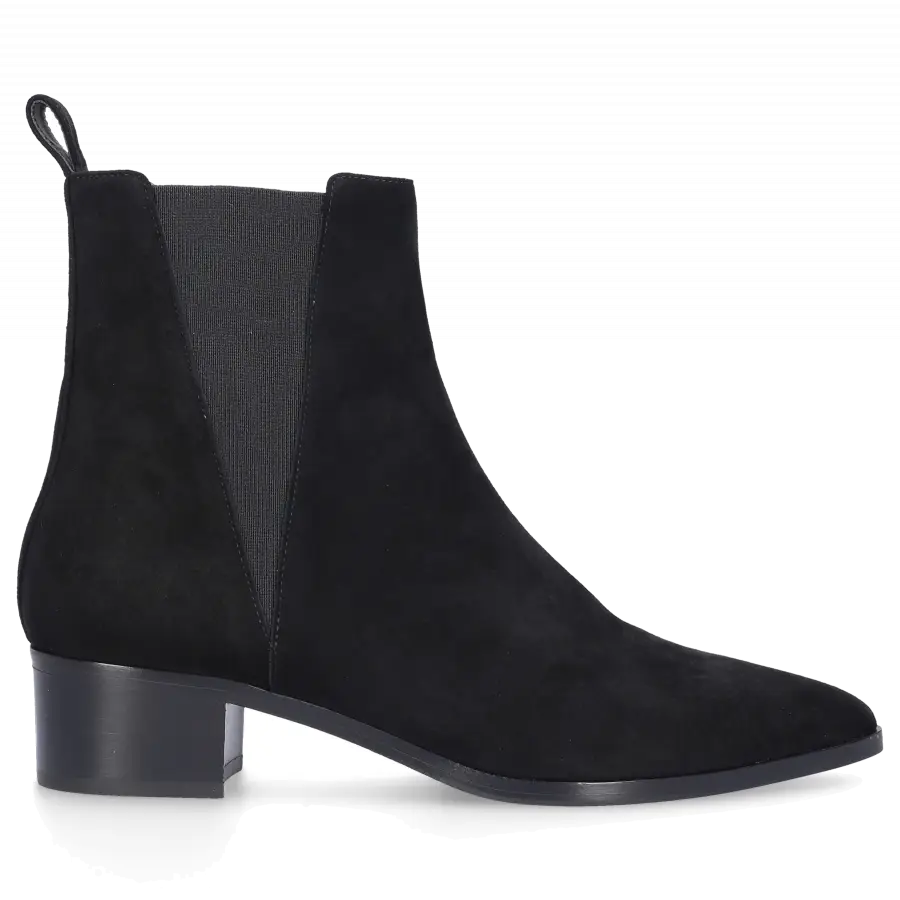 EN AVANT - Chelsea Boots X202028 Veloursleder - schwarz