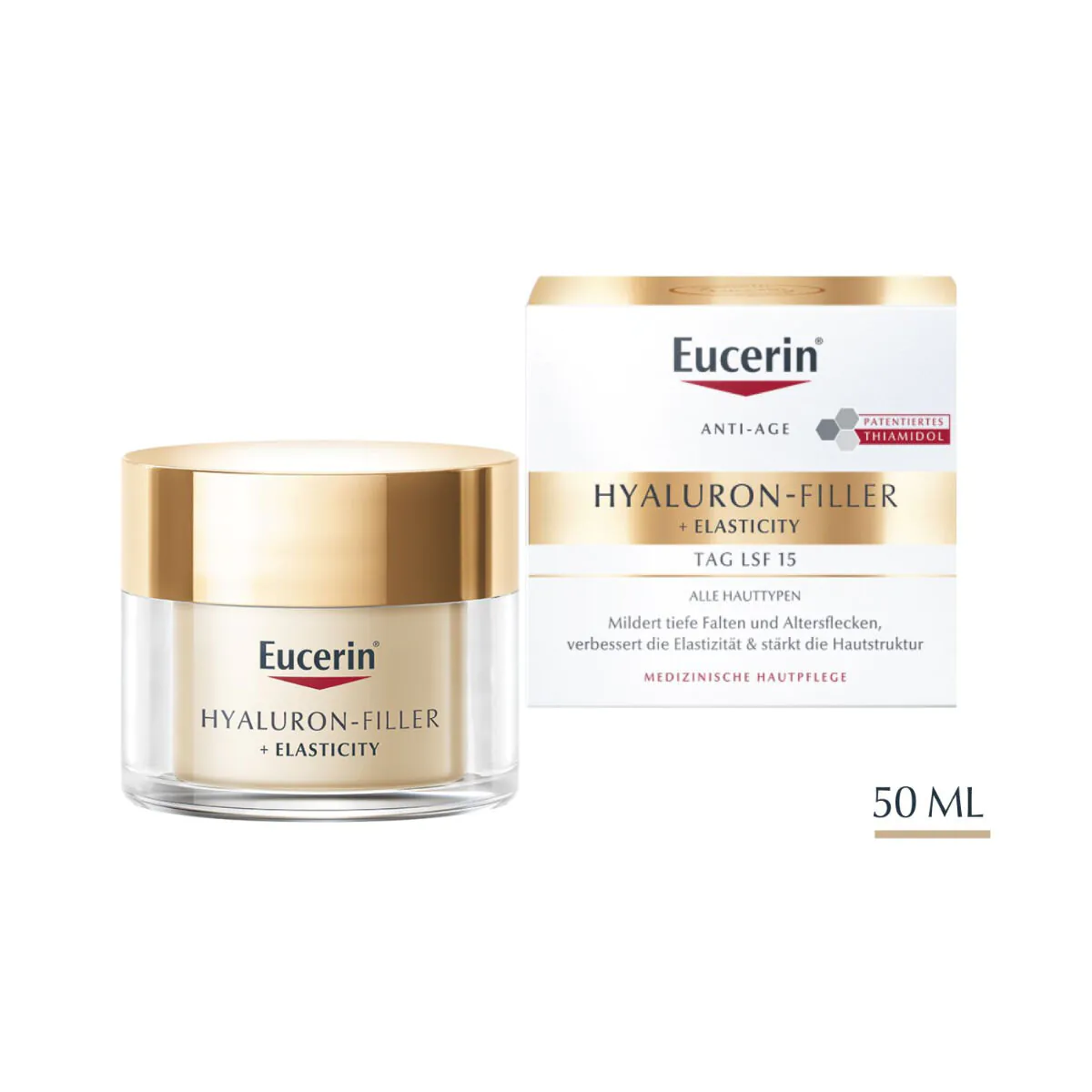 Eucerin Hyaluron Filler + Elasticity dnevna krema SPF15