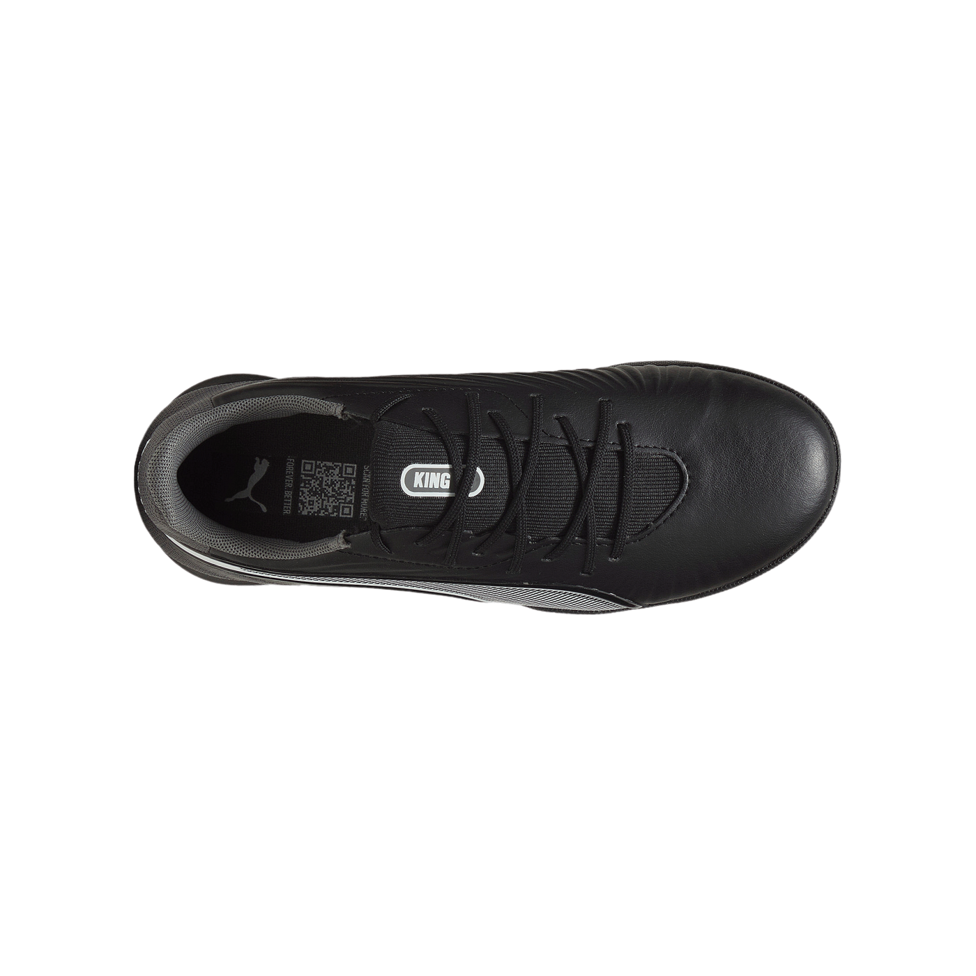 PUMA KING Match TF Kids Schwarz F01