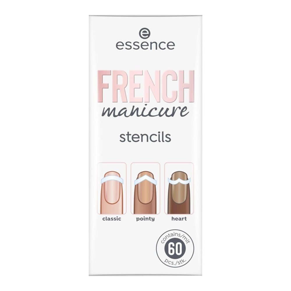 Essence French Manicure Stencils Manucure