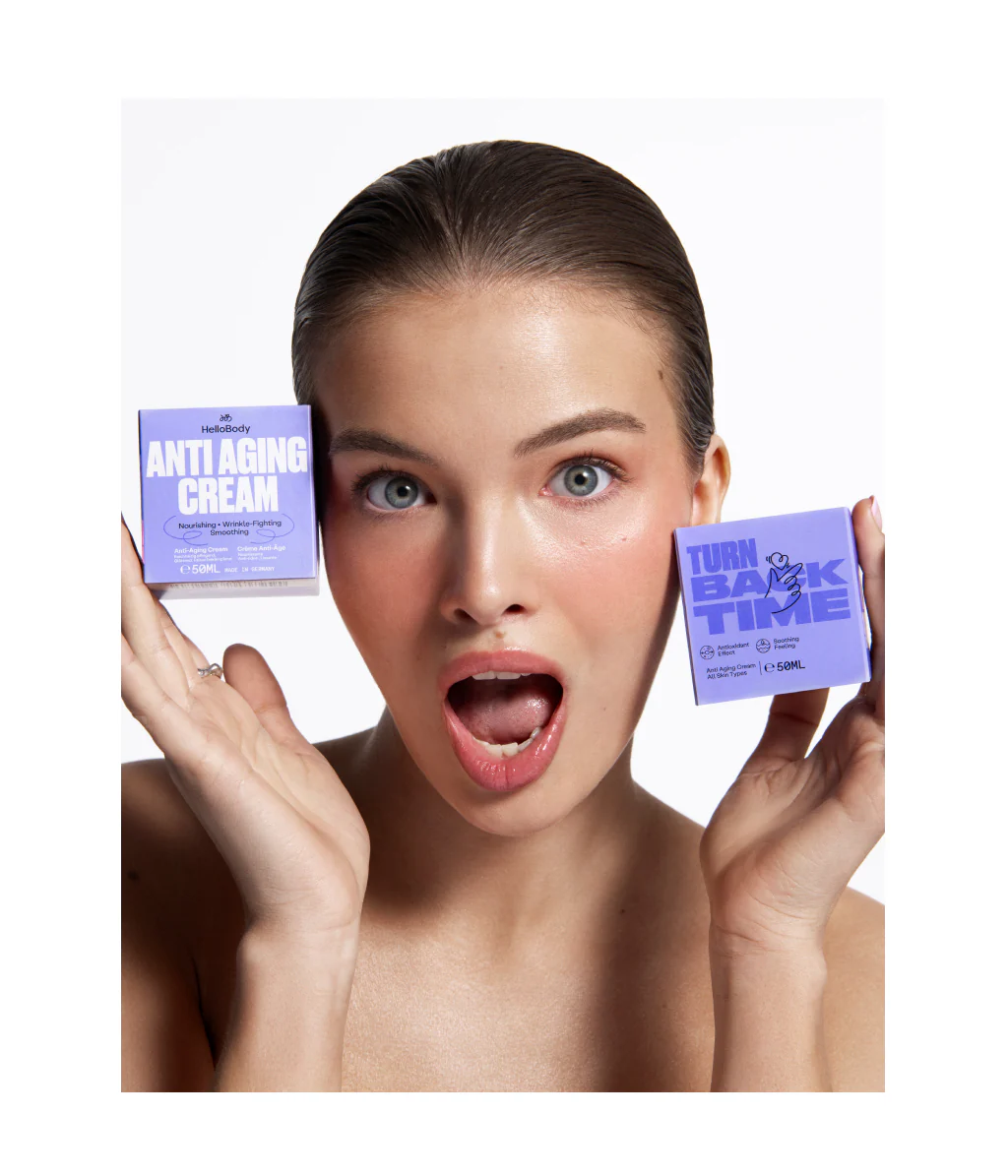 Anti-aging ansiktskrem - Anti-rynke dagkrem, 24-timers anti-rynke ansiktsbehandling