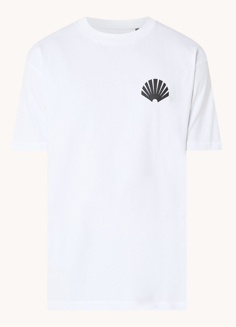 Nova majica od organskog pamuka Amsterdam Surf Association s logotipom i printom na poleđini