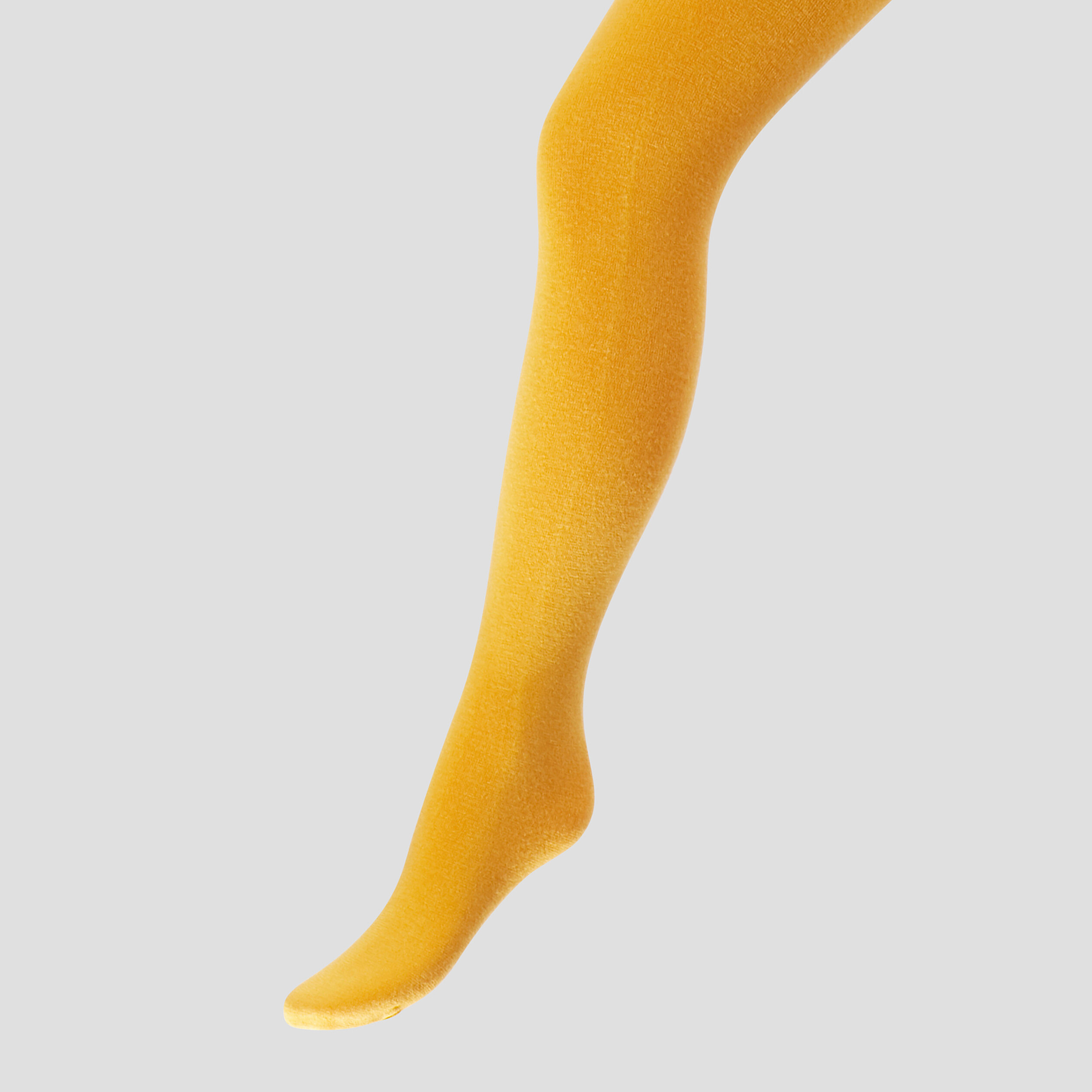 Collants jaune moutarde femme | La Halle
