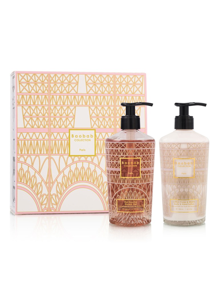 Baobab Collection  Paris bodylotion- & showergel - verzorgingsset