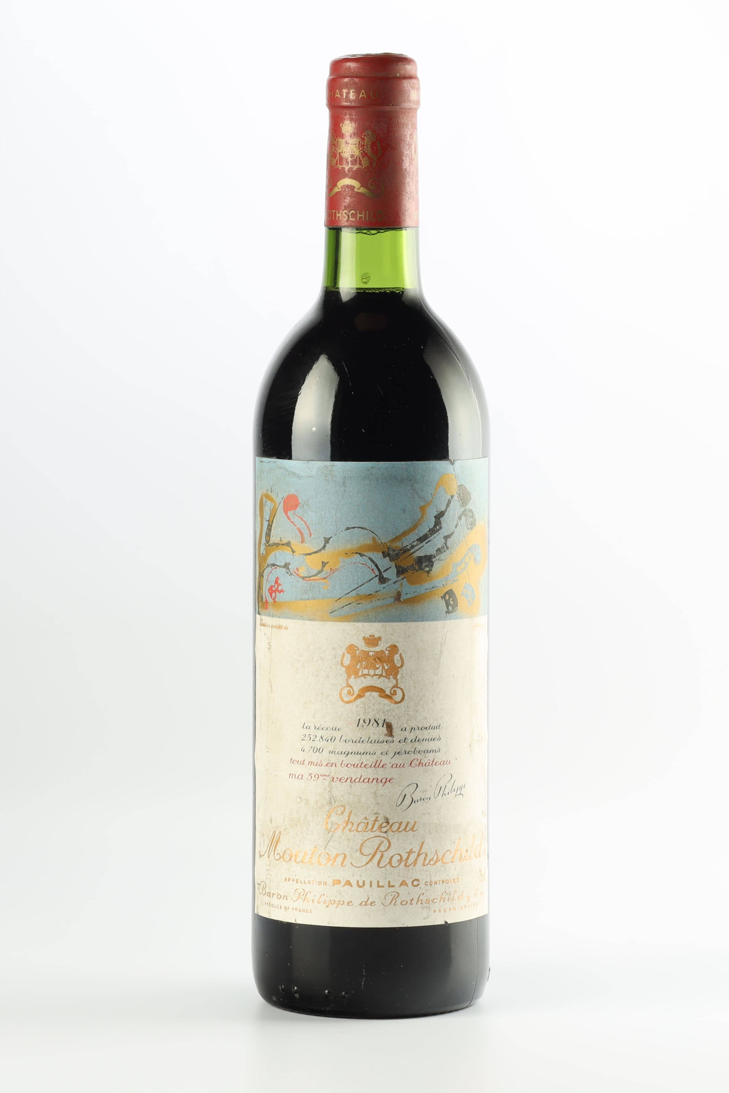 Château Mouton Rothschild 1981, Pauillac