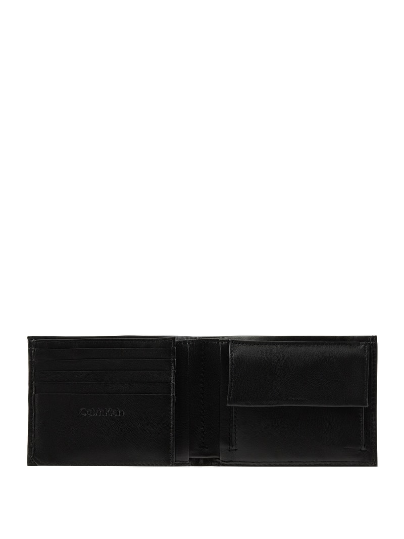 Geldbörse aus Leder in schwarz