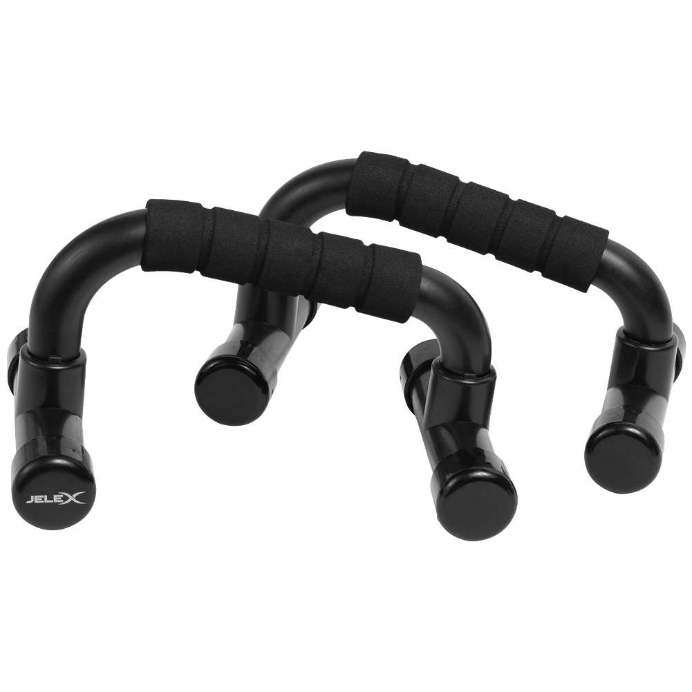 JELEX Workout Trio 3-in-1 Liegestützgriffe Springseil Bauchtrainer