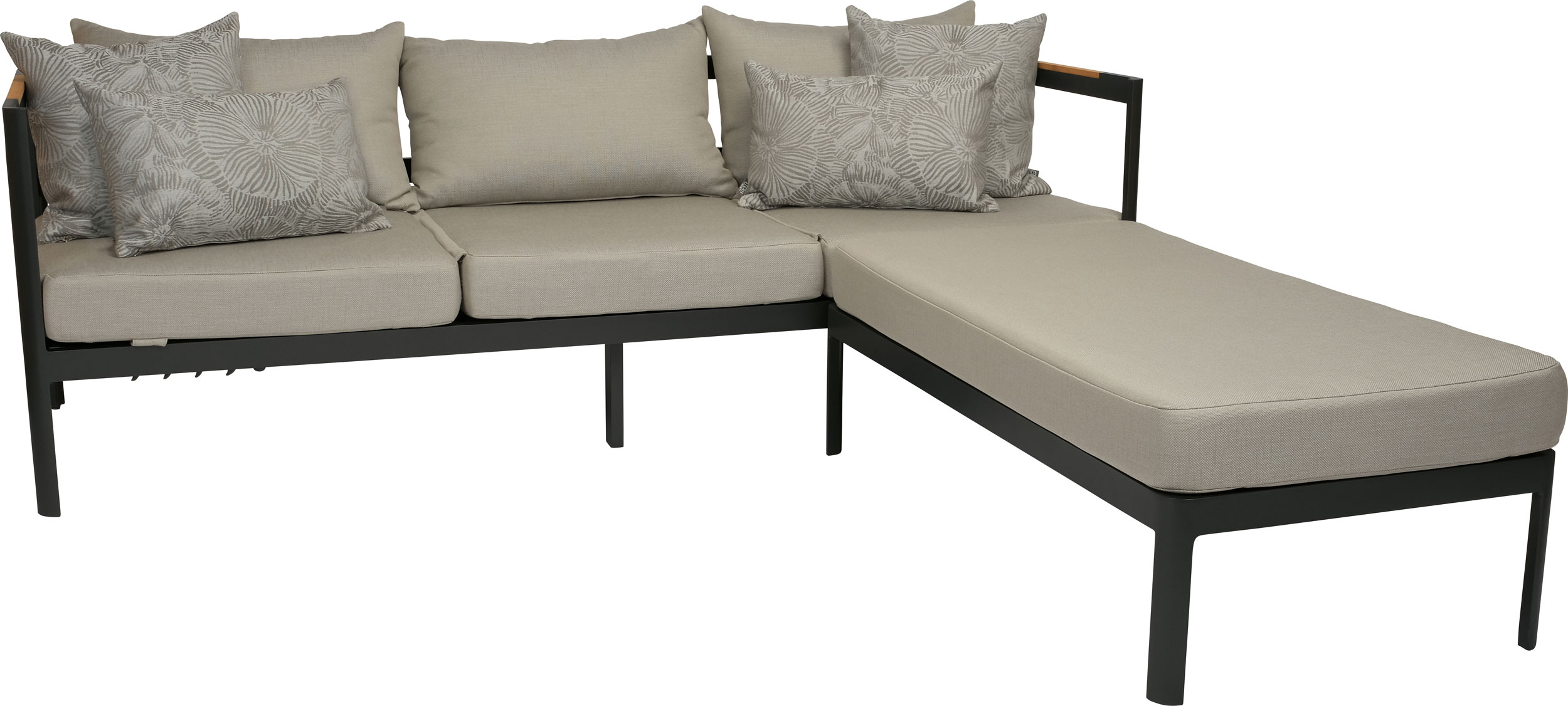 STERN3-Sitzer Lounge-Sofa / Hocker