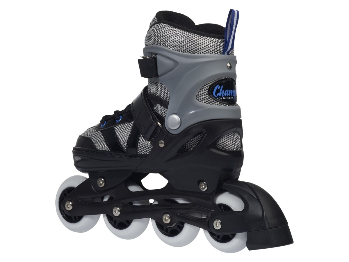 Champz Blau ABEC7 Semi-Softboot verstelbare inline skates