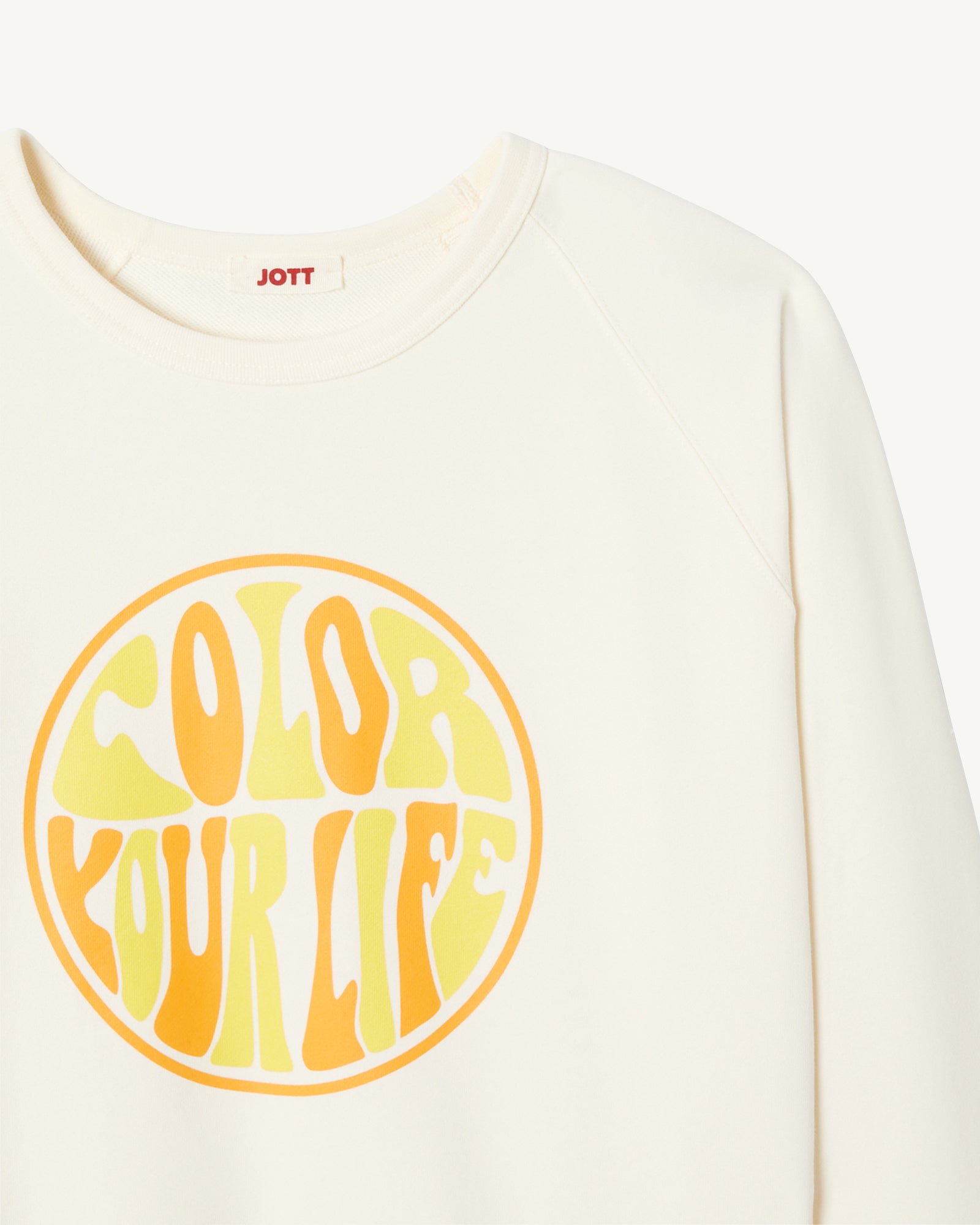 Sweat homme en coton biologique Ecru Camino funday