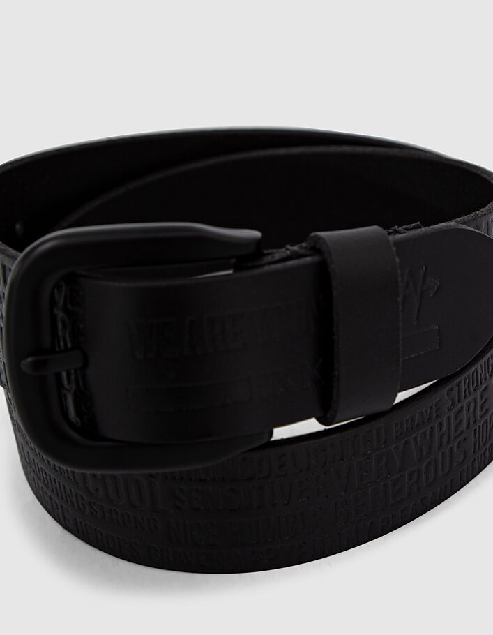 Ceinture cuir garçon
