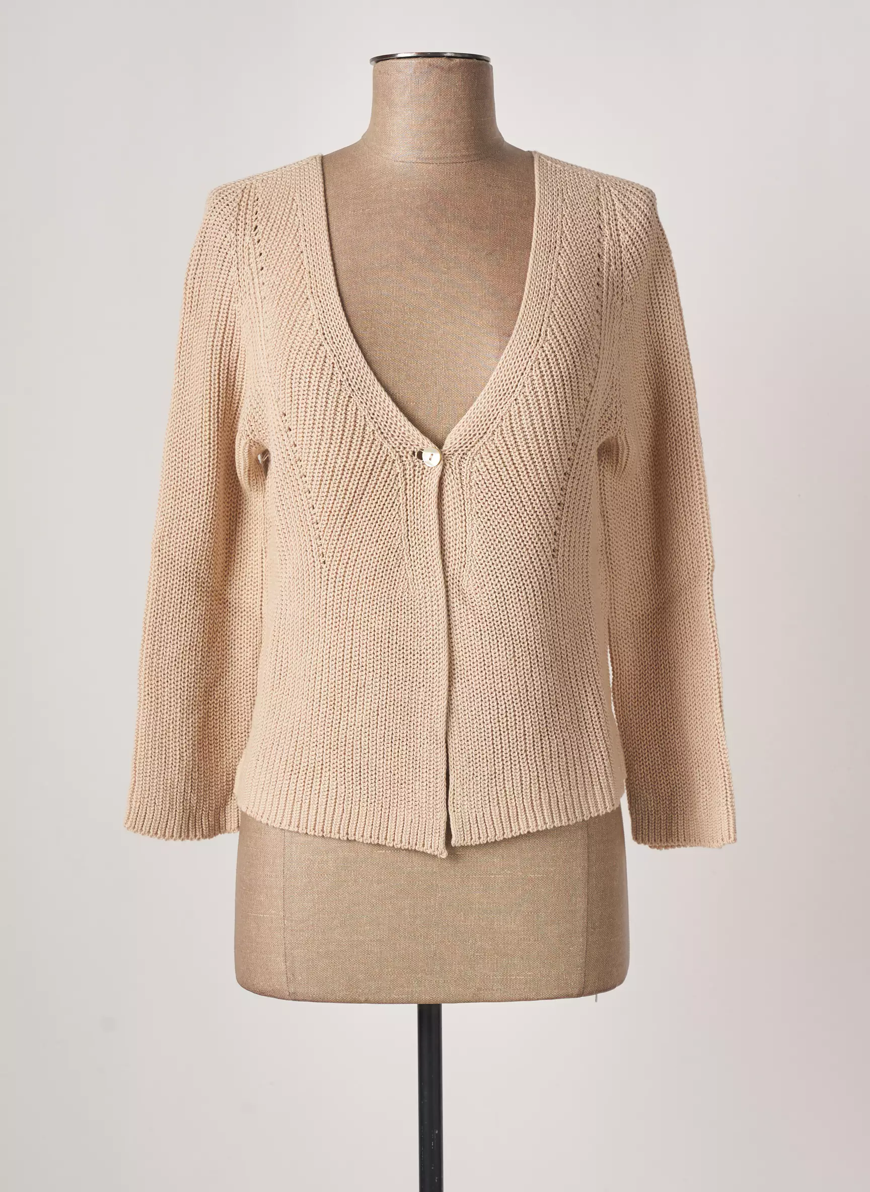 Julia Cardigans Femme couleur beige