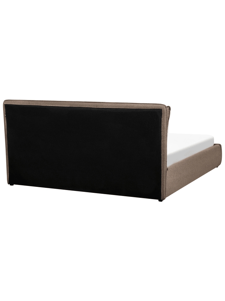 Beliani Doppelbett BAJONNA in Beige - (W) 204 x (H) 102 x (L) 235 cm günstig kaufen onesize