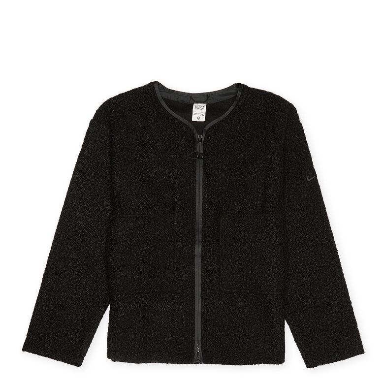 NIKE Sportswear Tech Pack Sherpa Jacket black/black/black