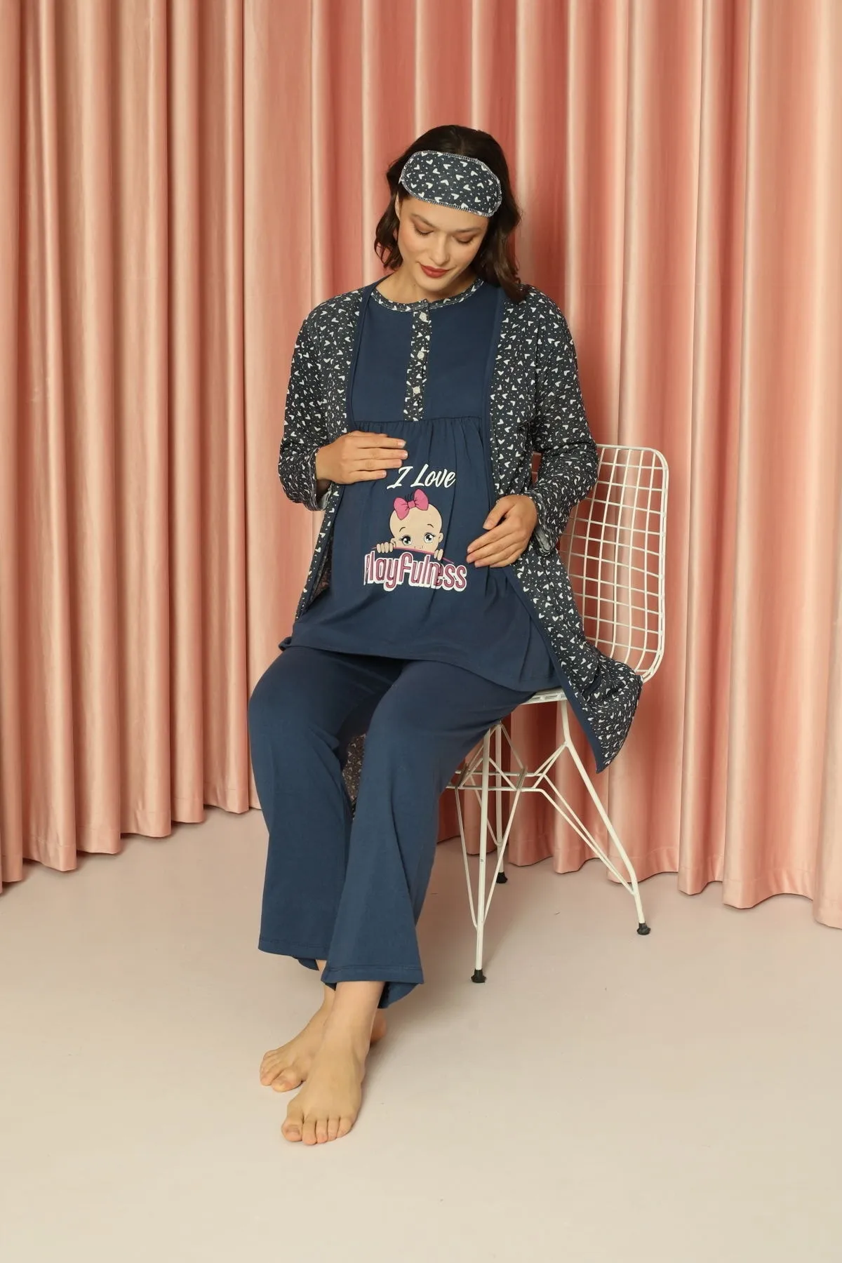 ELİZ HOMEWEAR  MAGNANT PYJAMA-SET