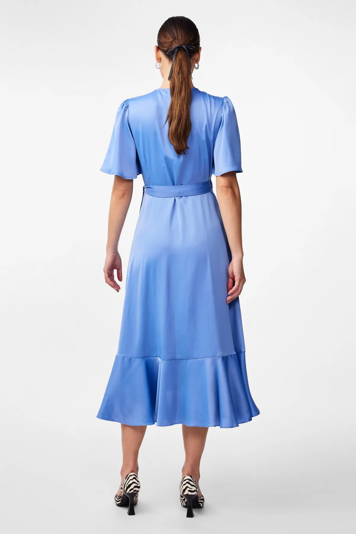 Y.A.S.  Kleid - Blau - Wickelschnitt