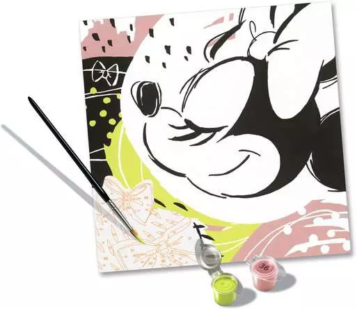 CreArt Zeitlose Minnie - Malen nach Zahlen für Erwachsene
