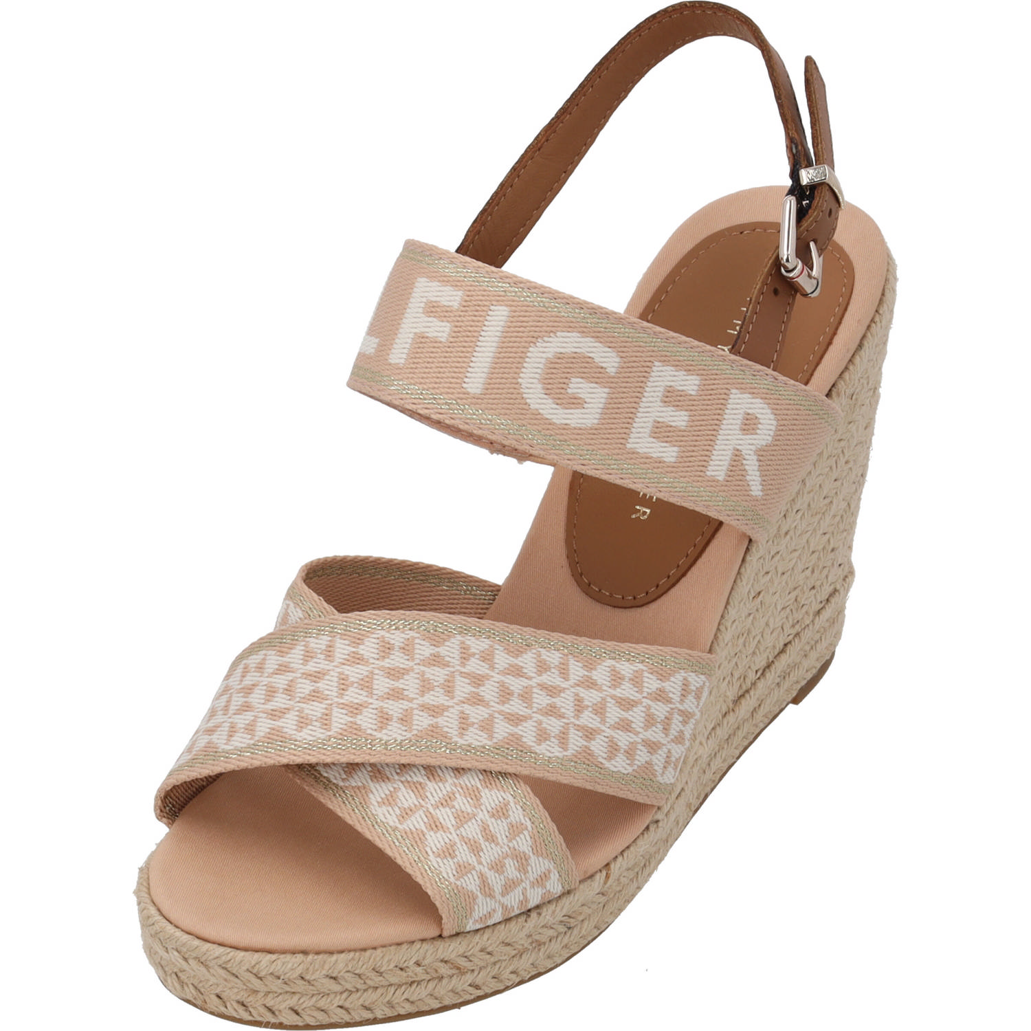 Tommy Hilfiger FW0FW05631, Keilsandaletten, Damen, Beige