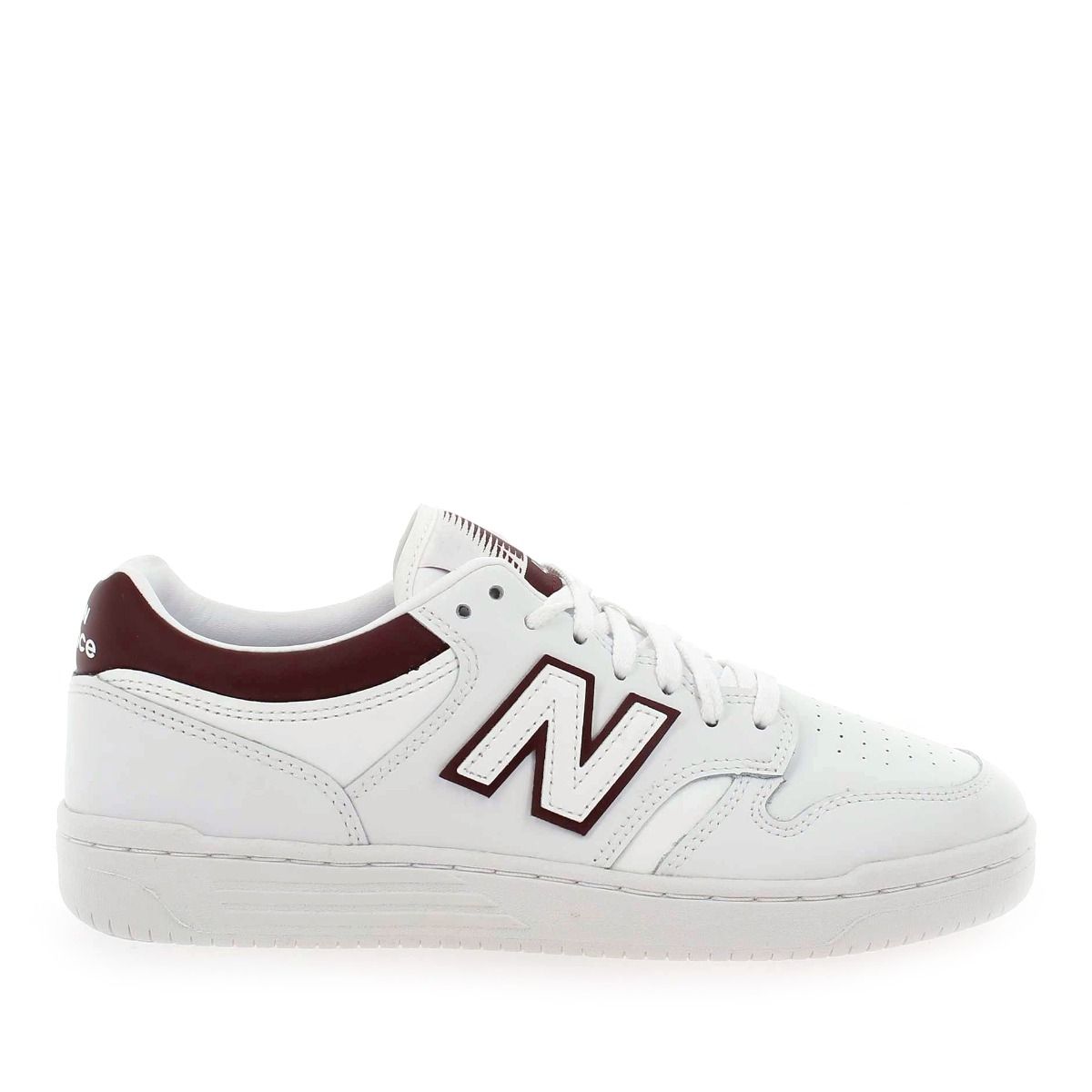 New Balance  BB480 - Blanc Bordeaux