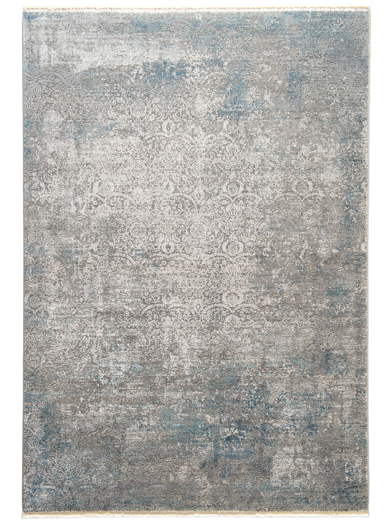 Ilias Vintage-Teppich, Vintage Blau