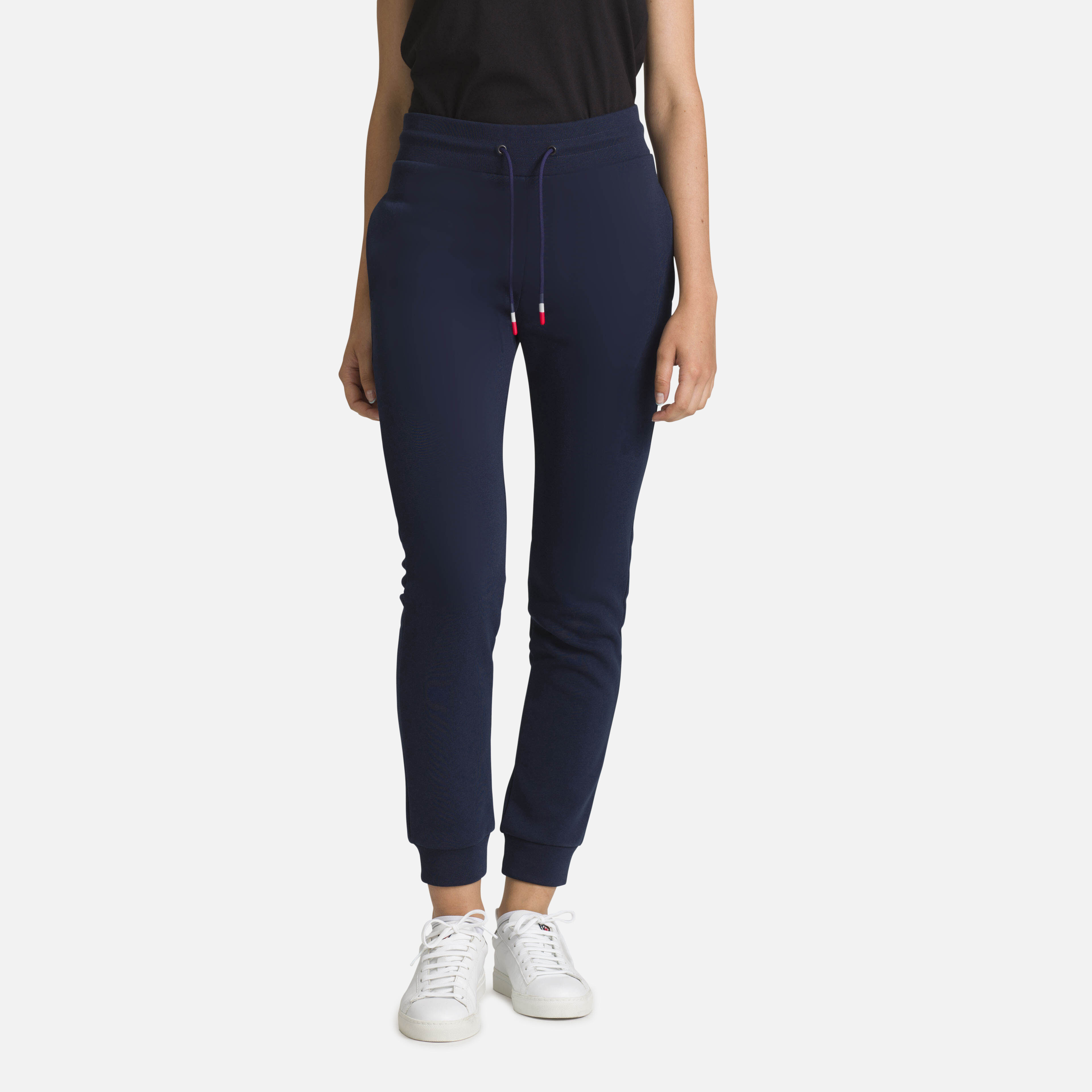 Pantalon en coton logo femme