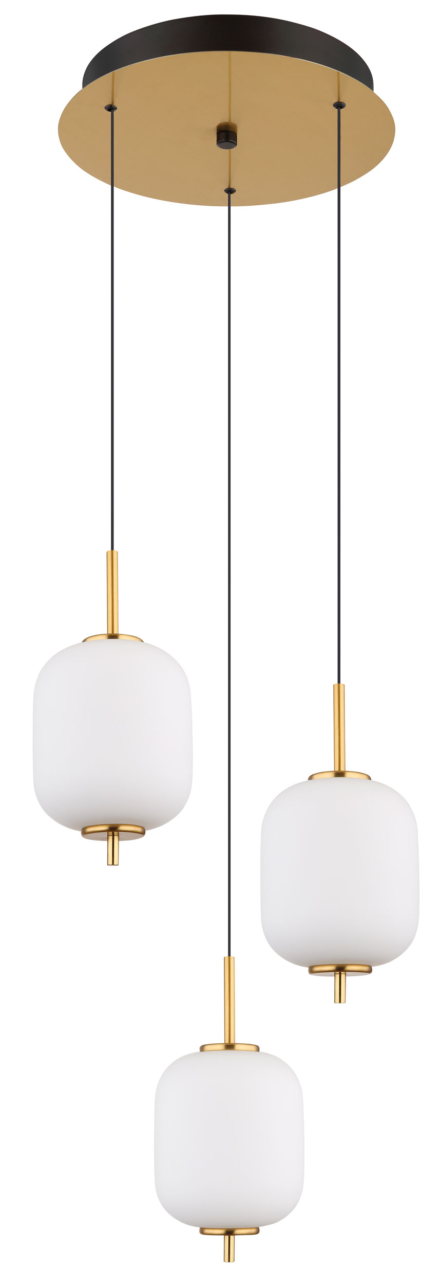 GloboLED-Pendelleuchte 3flg