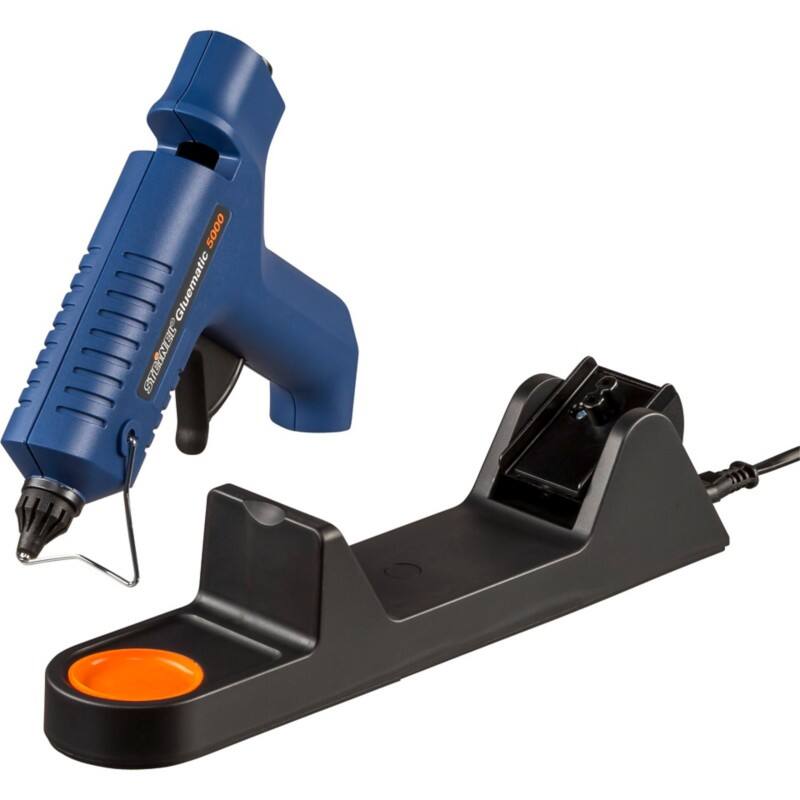 Steinel Heißklebepistole Gluematic 5000 Blau, Schwarz