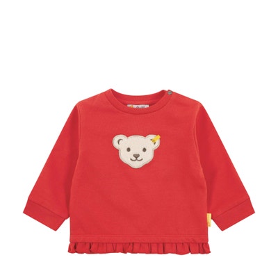 Sweatshirt, rot für Mädchen