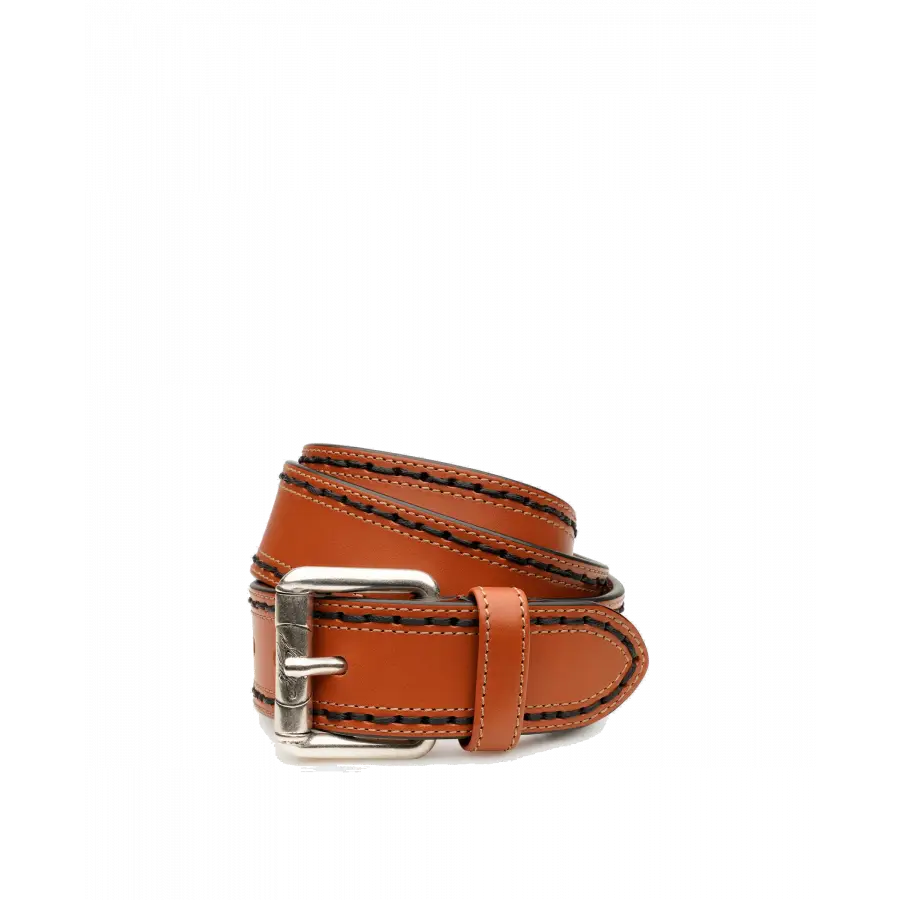 Heinrich Dinkelacker - Gürtel DUSAN PLAIN N Rindsleder - beige