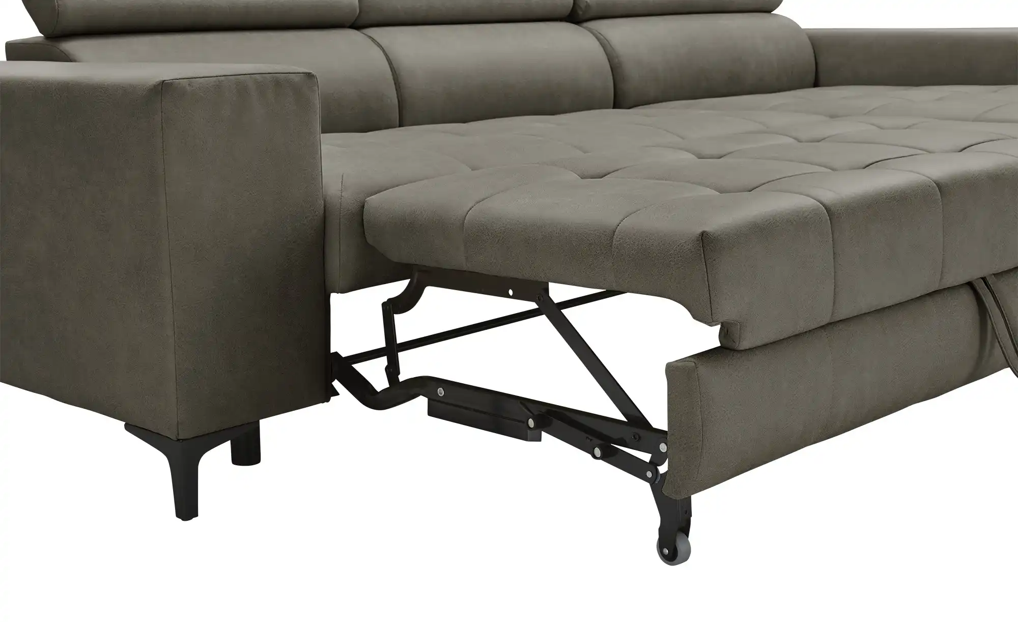 Twist Ecksofa aus Mikrofaser Caro